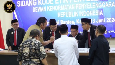 DKPP Periksa Ketua dan Anggota Bawaslu/Kota Tangerang, Diduga Tak Profesional Tangani Pelaporan Pj Gubernur Banten