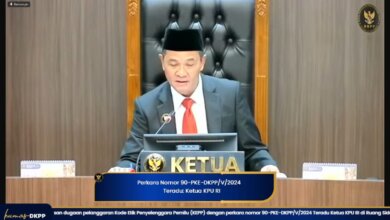 DKPP Pecat Ketua KPU RI Atas Dugaan Tindakan Asusila