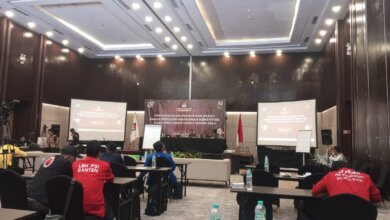 Penyandingan Data Suara di KPU Kabupaten Serang Bikin Suara PDIP Berkurang 380