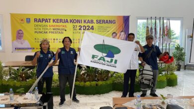 Arung Jeram Resmi Jadi Anggota KONI Kabupaten Serang