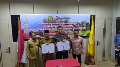 Kas Daerah Pemkot Serang Resmi Pindah Ke Bank Banten