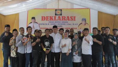 Andika Hazrumy Galang Dukungan Masyarakat untuk Pilkada Kabupaten. Serang