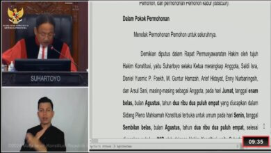 Gugatan Demokrat untuk Rebut Kursi DPR RI Dapil Banten 2 Akhirnya Kandas di MK, Penyelenggara Diminta Jaga Kemurnian Suara Pemilu