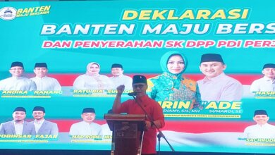 PDIP Resmi Deklarasikan Pasangan Airin-Ade Untuk Maju di Pilgub Banten