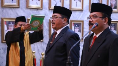 Bupati Serang Lantik Pj Sekda dan Asda 1