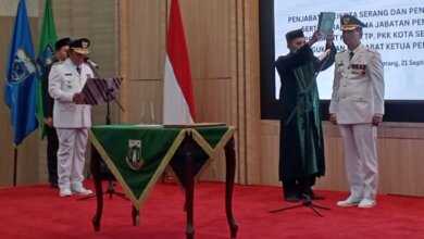 Dua Bulan Jelang Pemungutan Suara, Pj Walikota Serang Diganti Nanang Saefudin