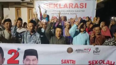 Kalangan Santri Dan Ponpes Tambah Dukungan untuk Andra-Dimyati di Pilgub Banten 2024