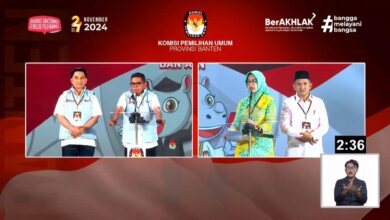 Debat Kedua Pilgub Banten, Ini Jadwal dan Temanya  