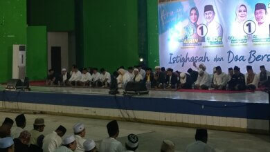 Jelang Pemungutan Suara, Ria-Badri Gelar Pilih Istighosah dan Doa Bersama Isi Kampanye