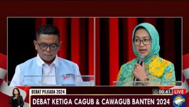 Debat Ketiga Pilgub Banten, Airin-Andra Saling Klaim Programnya Linier dengan Prabowo
