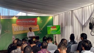 Warung Jaga Bahan Pokok di Pasar Lama Kota Serang, Upaya Kendalikan Inflasi