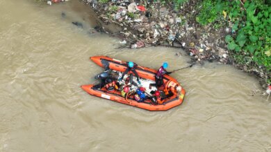 Bocah yang Terseret Arus Sungai Cibanten Kasemen Ditemukan Meninggal Dunia