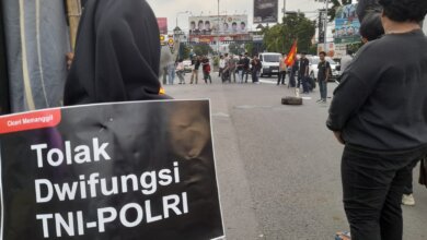 Mahasiswa di Banten Gelar Aksi Indonesia Gelap, Tolak Kebijakan Pemerintah yang Rugikan Rakyat