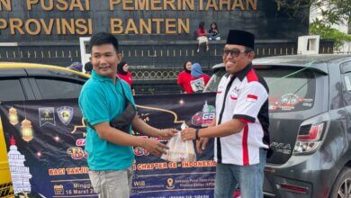 Berkah Ramadhan : Galaci Chapter Banten Bagikan 100 Paket Takjil