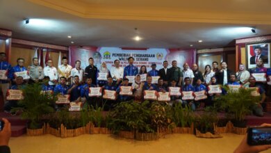 Rakerkot Tahun 2025 : KONI Kota Serang Perkuat Organisasi, Bonus Atlet Diserahkan