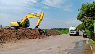 Warga Keluhkan Proyek di Sawah Luhur Kota Serang yang Sebabkan Jalan Berdebu