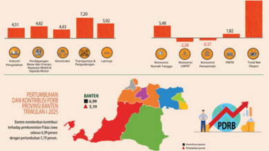 Ekonomi Banten Tumbuh 1,01 Persen pada Triwulan I 2025