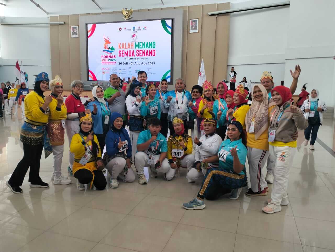 ‎Bertambah, Kormi Banten Raih 111 Medali di Fornas VIII NTB‎‎