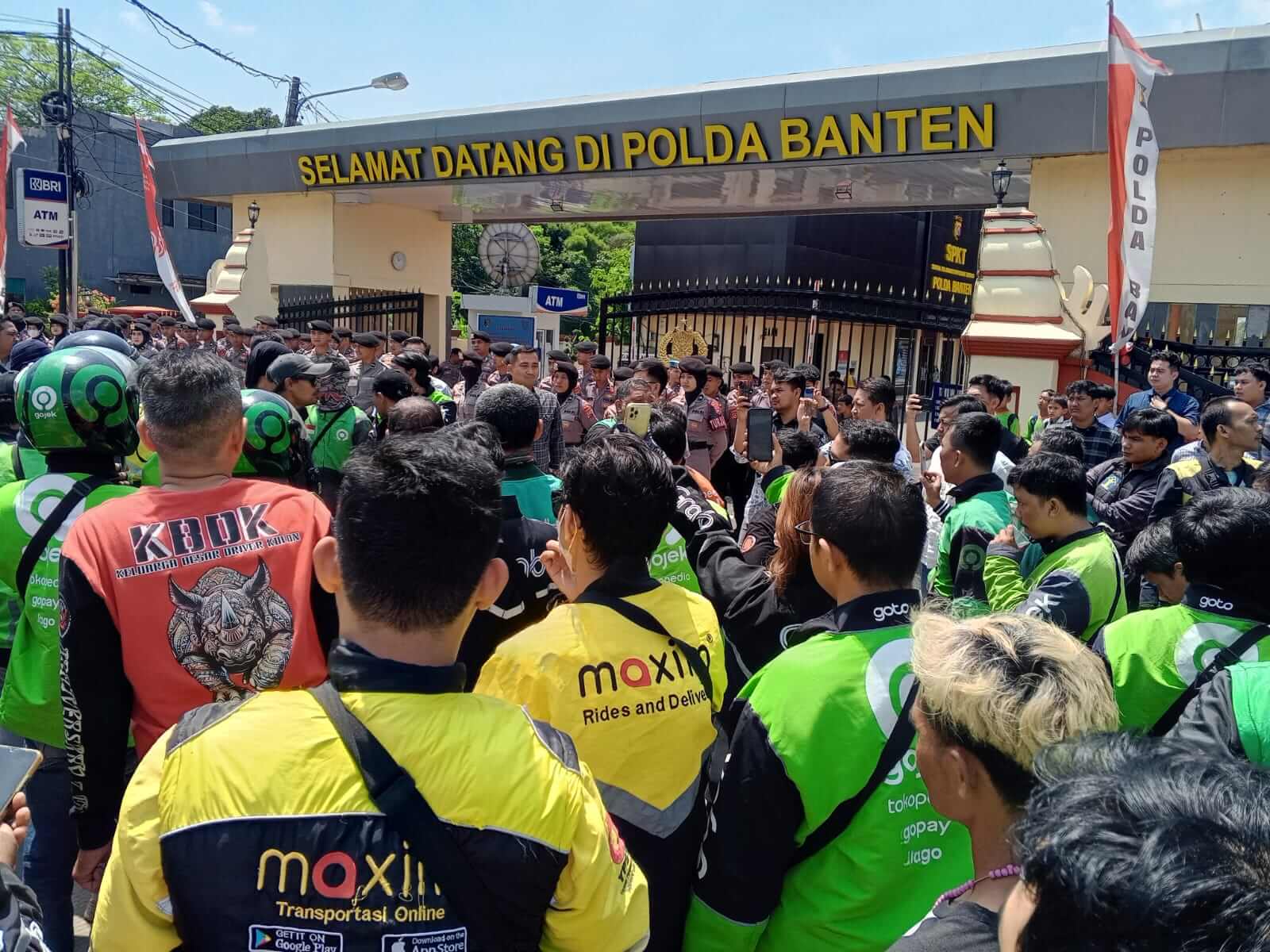 Empat Titik Lokasi Unjuk Rasa di Banten Hari Ini