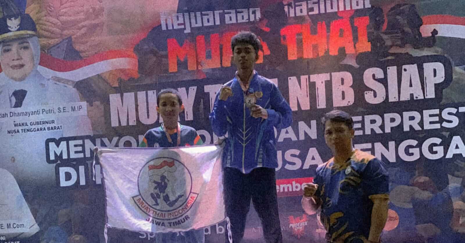Muaythai Banten Rebut 8 Medali di Kejurnas Lombok