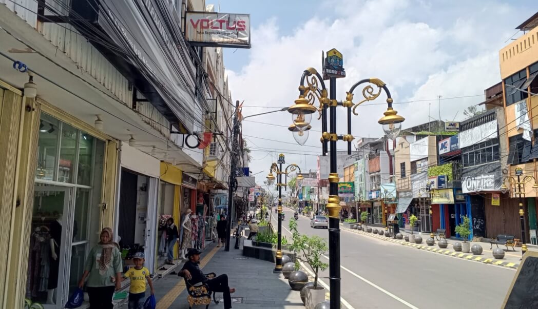 Kawasan Royal Baroe Kota Serang Belum Jadi Destinasi Belanja