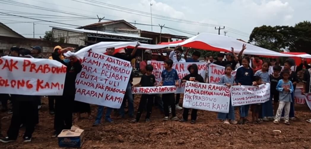 Warga Tuntut Mega Proyek di Sawah Luhur Kota Serang Dihentikan